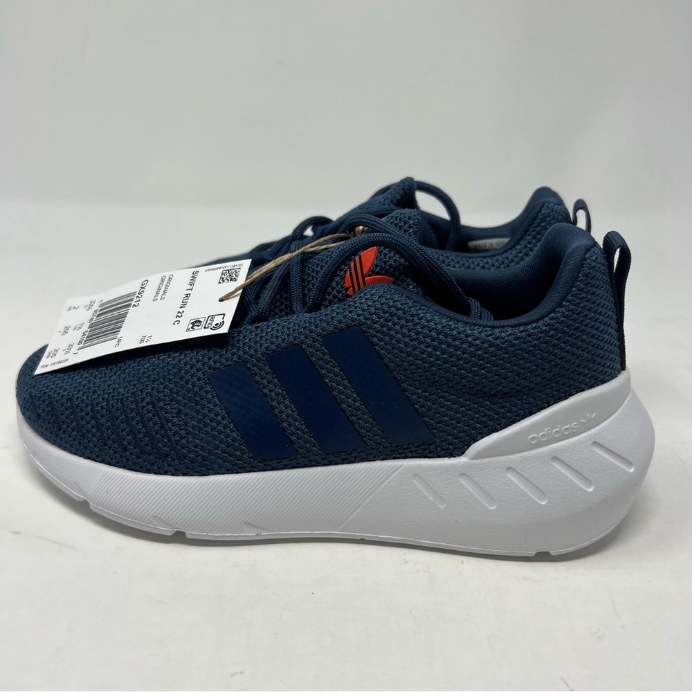 NWT Adidas Swift Run 22 C Mineral Blue Athletic Sneaker Shoe Size 2 - Picture 4 of 7